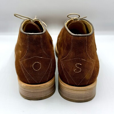 Oliver Sweeney Brown Suede Caldana Desert Chukka Boots £295 