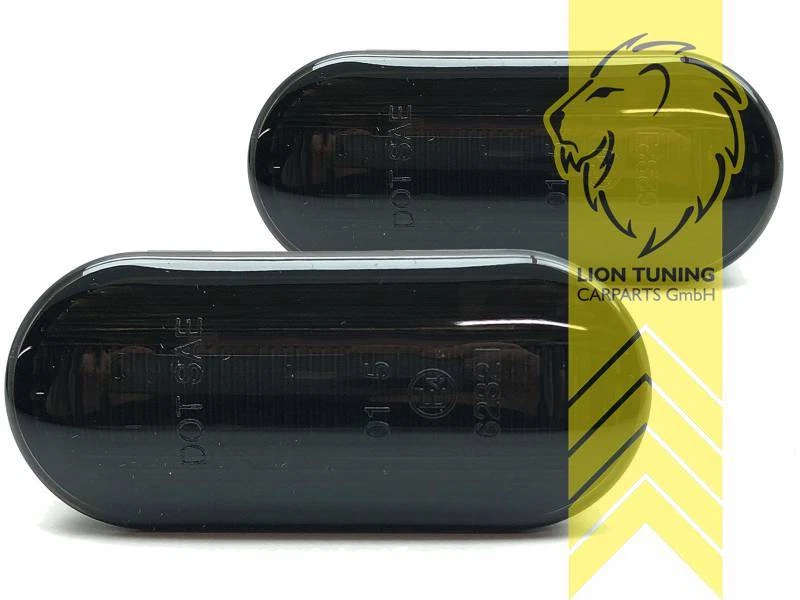 LED Light Bar Seitenblinker für Seat Leon Altea 5P Toledo 1L 1M 5P Exeo schwarz - Bild 3 von 4