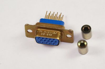 M24308/23-67F Positronic High Density D-Sub Receptacle Female Vert 15 Pos 3 Row