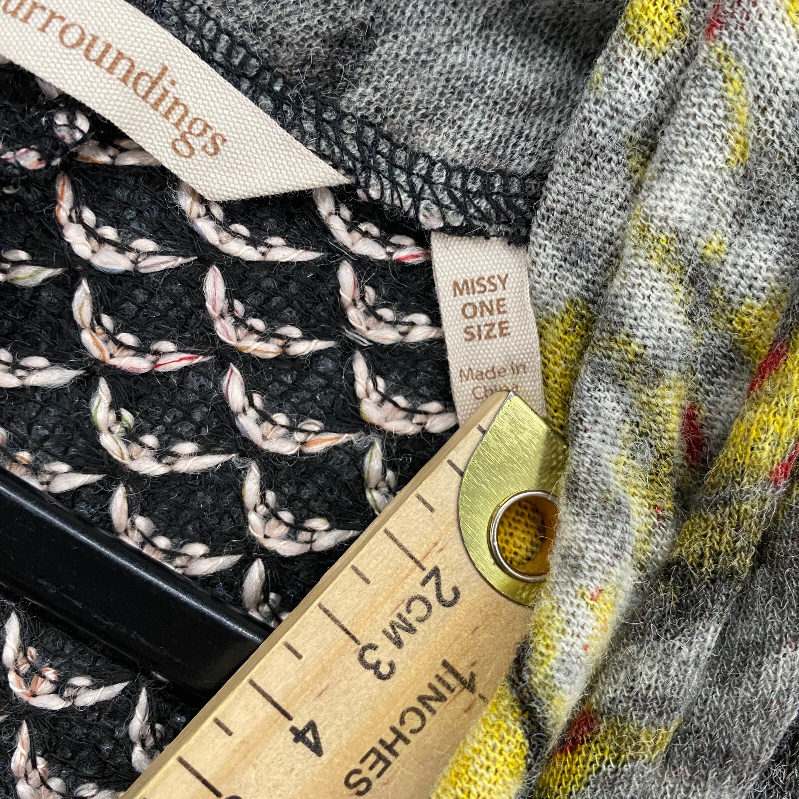 Soft Surroundings Cadigan Large Patchwork Open Fr… - image 6