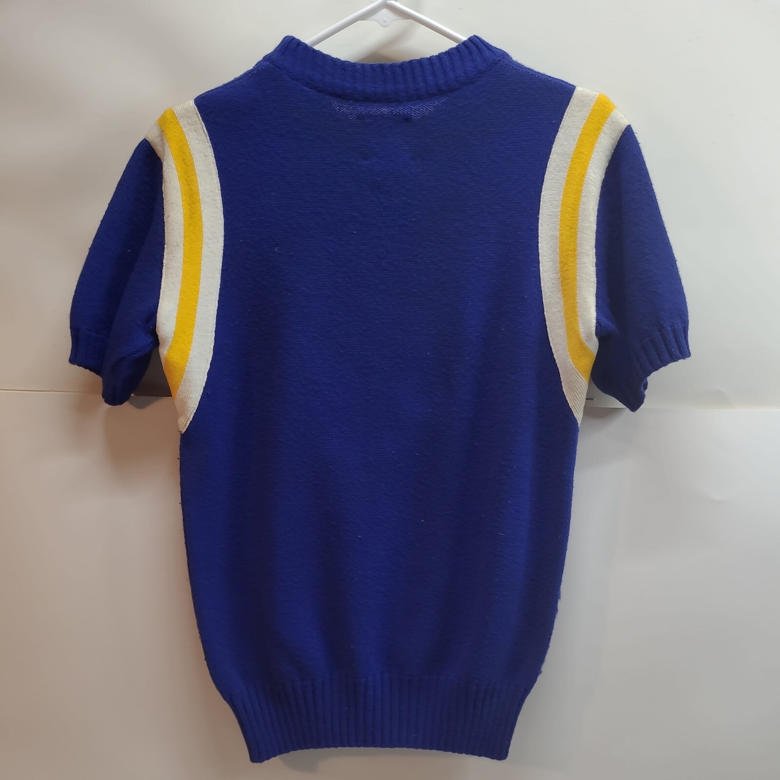 Vintage TW Cheerleader Supply Co. Blue, Yellow, White… Gem