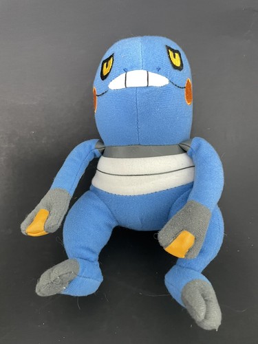 Nintendo Pokemon Croagunk 2007 Jakks Pacific Stuffed Plush Approx 6in ...