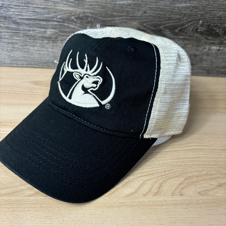 Gorra Browning Snap Back RMEF Rocky Mountain Base de alce caza al aire libre Foto 3 de 4