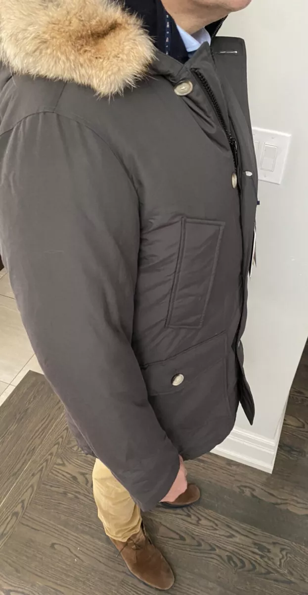 Woolrich Arctic Down Parka DF SLIM OLIVE made in Canada size S