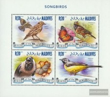 maldives 5475-5478 Feuille miniature (complète. Edition.) neuf avec gomme origin