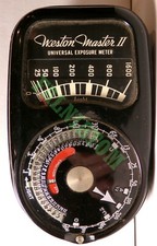 Vintage Weston Master II Model 735 Universal Exposure Meter