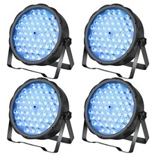 BETOPPER LED Par Lights 54 x 1.5W, RGB Stage Lights DMX DJ Lights Sound Activ...