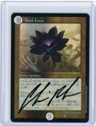 Black Lotus EX18 S1/S15 Duel Masters MTG Collaboration Foil Signed Chris Rahn