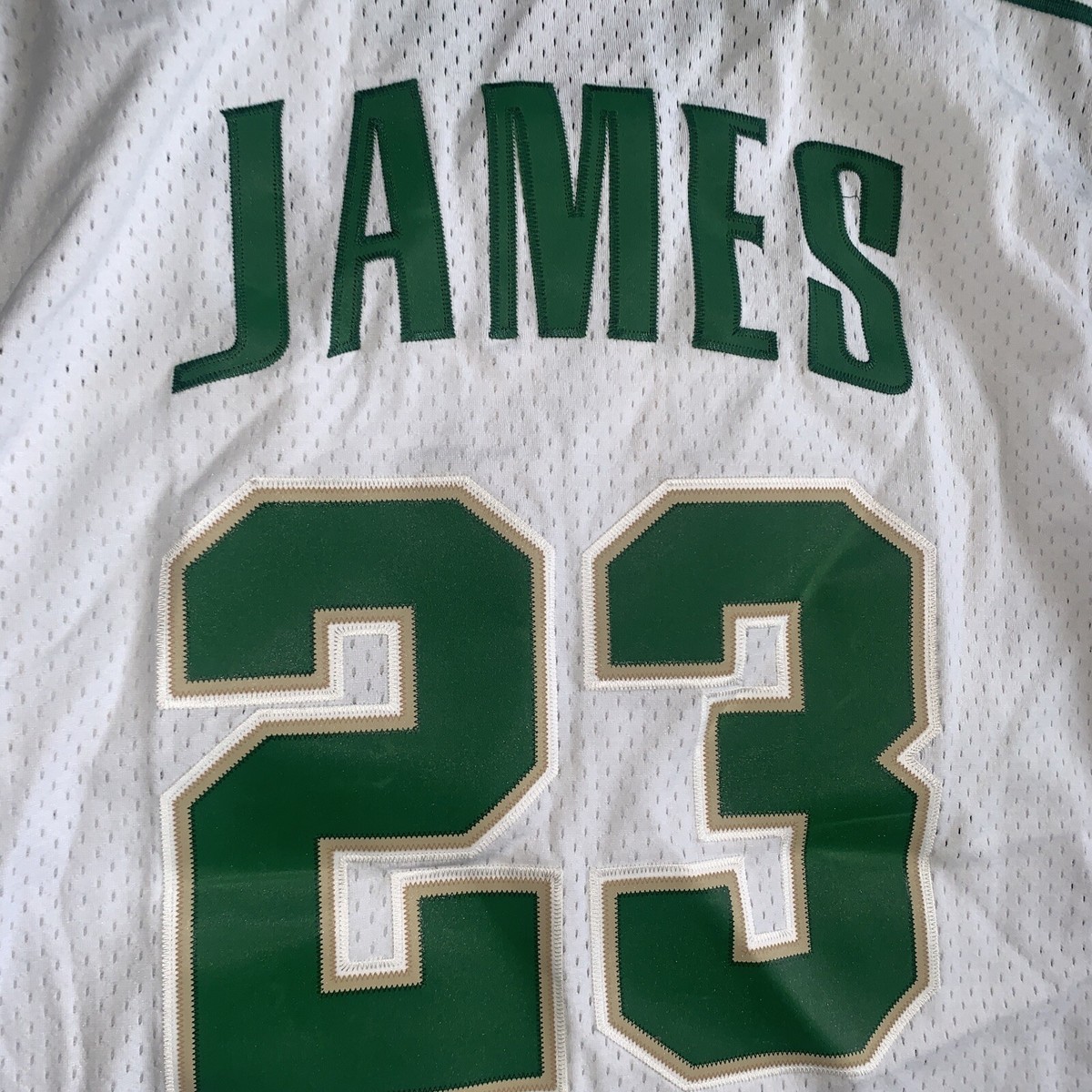 Vintage Lebron James Jersey Mens 2XL St Vincent St Mary