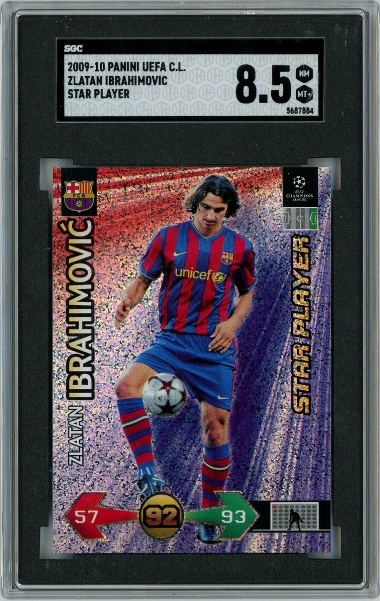 immaculate soccer ズラタン イブラヒモヴィッチ 10シリ 2009 Panini UEFA Champions League Star Player Zlatan Ibrahimovic