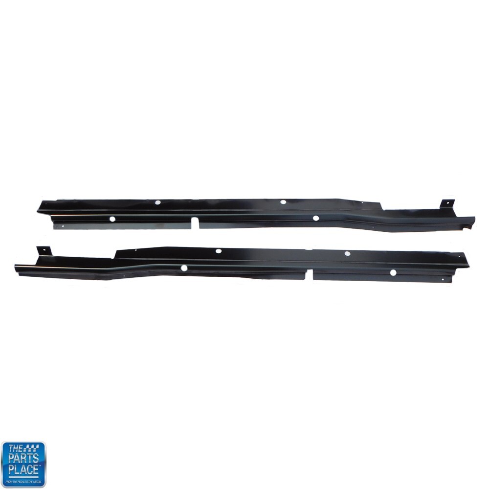 197081 Camaro Firebird Under Door Sill Plate Wire Gutter Shield Pair