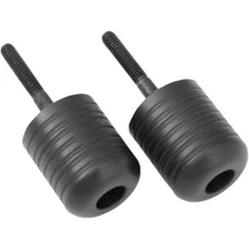 Pro-tek NEW Bar End Sliders Suzuki 1999-2009 SV650S ONLY Acetal Black