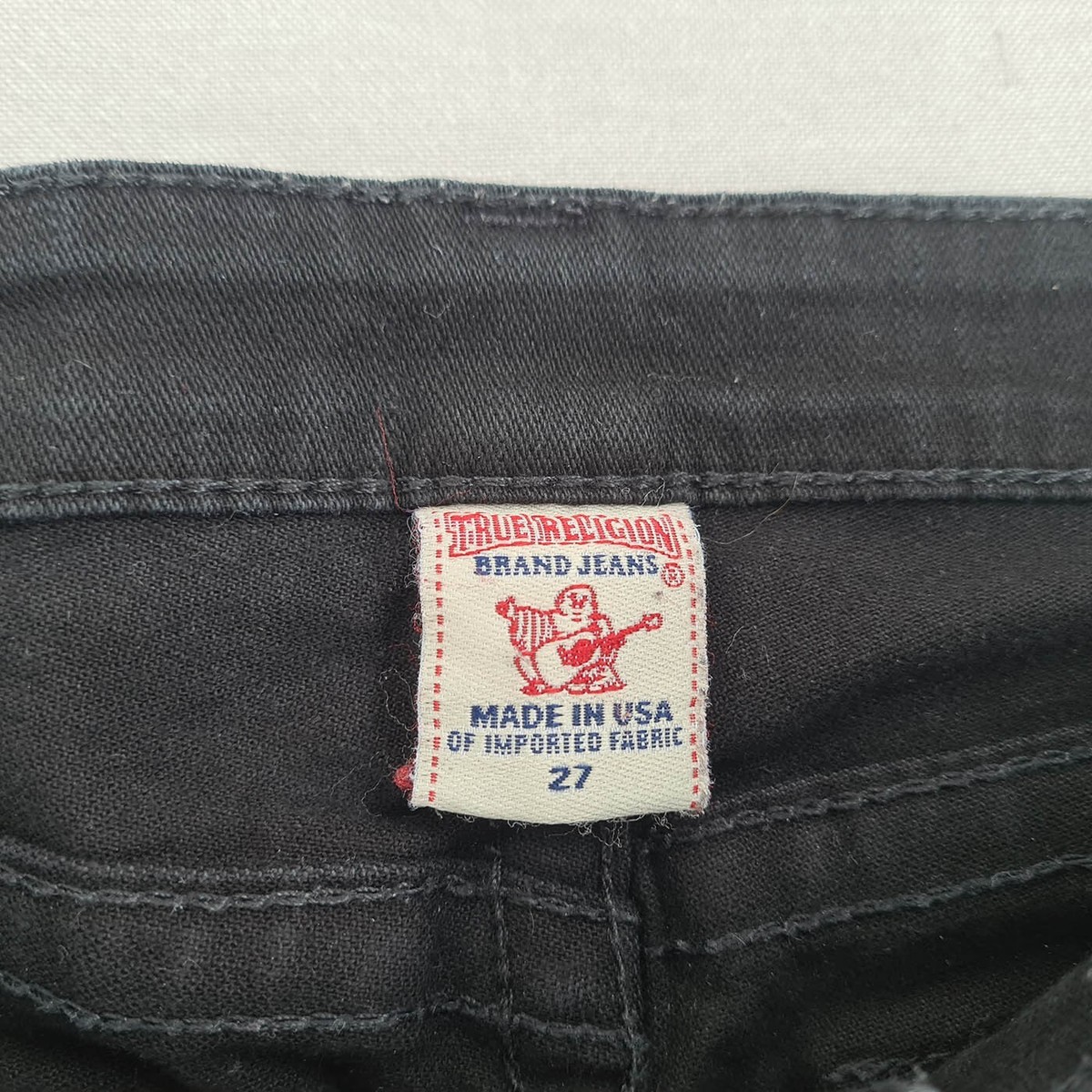 True Religion Disco Billy Womens Jeans Size W27 L33 Skinny Slim 