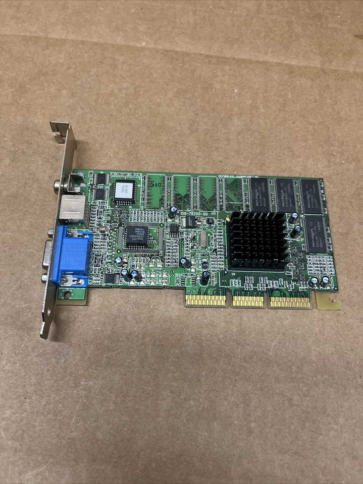 ATi R128P2 Xpert 2000 PRO 32MB AGP VGA Card TV Out- Tested US seller - Image 2 of 3