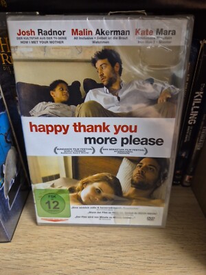 Happy thank you more please - Josh Radnor  DVD/NEU/OVP
