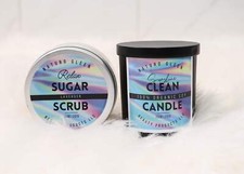 Combo Pack - Lavender Sugar Scrub Body Scrub and Sunshine Clean 100  Organic So