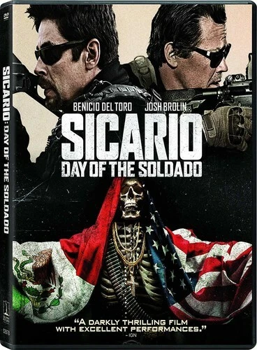 Sicario Day of the Soldado New DVD Benicio Del Toro Josh