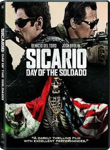 New Sicario: Day Of The Soldado (DVD + Digital) Sealed Brand New BM - Picture 1 of 1