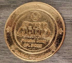 Frankford Wonder Ball Super Mario Bros Coins Luigi -  1 oz Coin - Nintendo NES