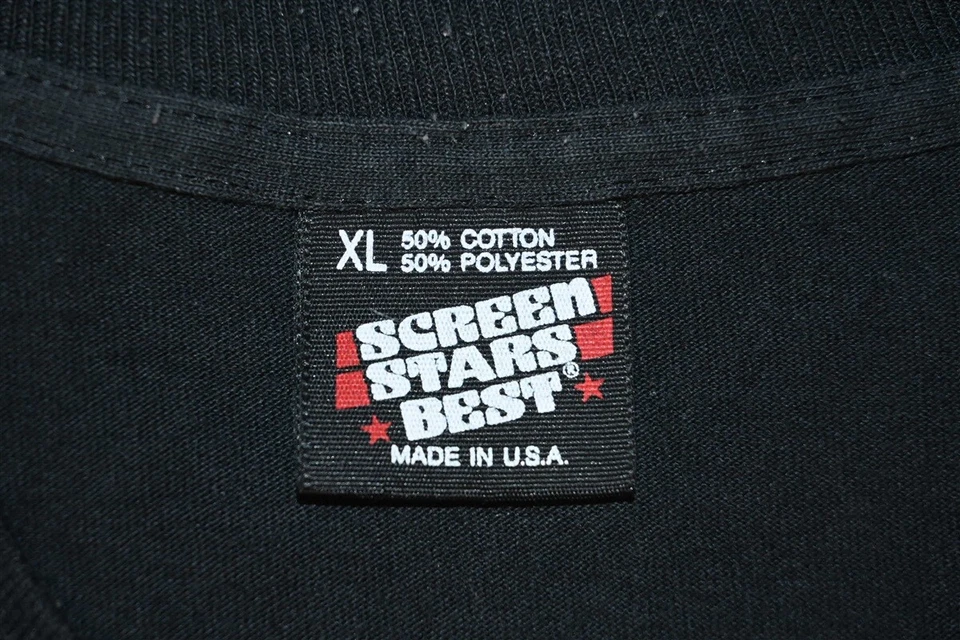 Camiseta vintage anos 90 NWA EFIL4ZAGGIN RAP HIP HOP DR DRE EAZY-E MCREN DJ YELLA GG - Imagem 3 de 3