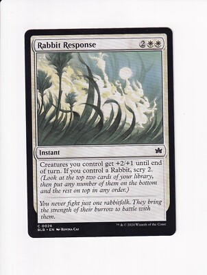 mtg bloomburrow rabbit cards Rabbits // Standard deck list // Moxfield  MTG Deck Builder Creatures you control get +2/+1 until end of turn MtG Bloomburrow Rare Finneas, Ace
