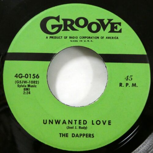 Dappers 45 Unwanted Love / That's All, Thats All REPRO Doowop comme neuf - Hf 213 - Photo 1/2
