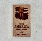 5oz Copper Bar Donald Trump Maga  Make America Great Again