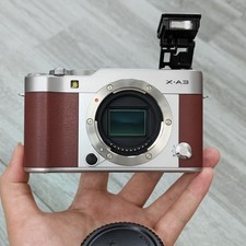 Fujifilm Fuji X-A3 XA3 24.2 MP Mirrorless Camera Brown Body Only