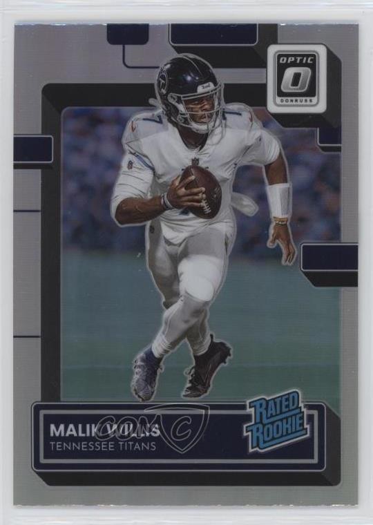 2022 Panini Donruss Optic Rated Rookie Holo Prizm Malik Willis #203 RC