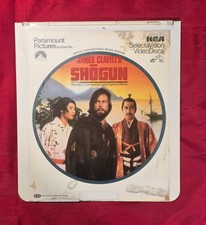 "Shogun" James Clavell's 1980 Vintage CED Videodisc Paramount Pictures