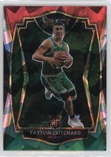 2020 Panini Select Red White Green Cracked Ice Prizm Payton Pritchard #196 02ez