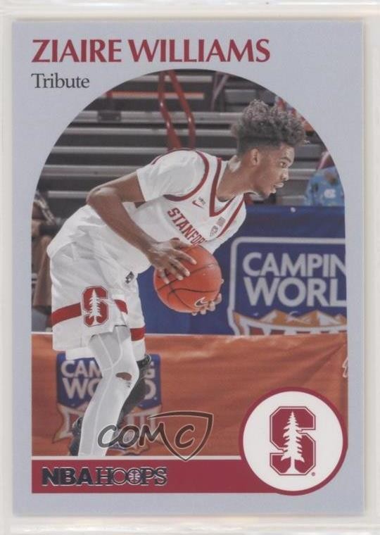2021-22 Panini Chronicles Draft Picks Hoops Retro Ziaire Williams #66 00jz