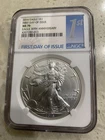 2016 $1 American Silver Eagle NGC MS70 FDI First Label