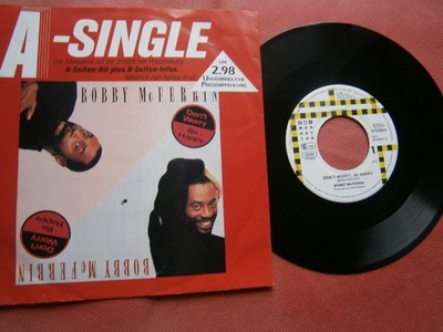 Bobby McFerrin   Don't Worry, Be Happy  7'' Vinyl Single
