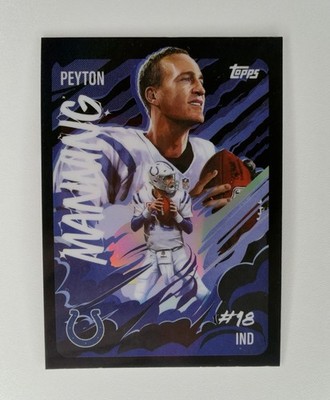 Topps Chrome NFL 2025-26 Peyton Manning Ultra Violet SSP CASE HIT Colts #UV-8