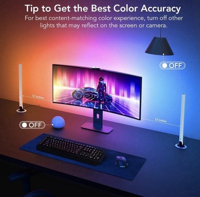 Govee DreamView G1S Pro RGBIC LED Light Strip Kit for 24-32 Inch Monitors