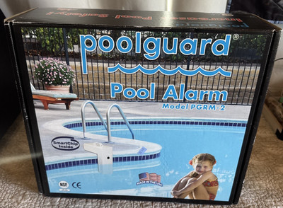 New PoolGuard Pool Alarm Model PGRM-2 Open Box Missing Reset Key
