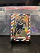 2024 Panini Prizm - Rookies Kris Jenkins #364 Red White & Blue Prizm (RC)