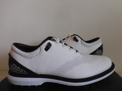 Nike Jordan ADG 4 Golf Cleats White-White-Black Sz 8.5 [DM0103-110