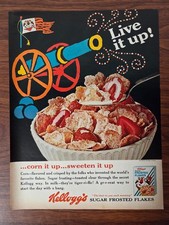 Vintage Kelloggs Sugar Frosted Flakes cereal ...
