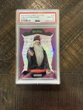 2024 Kakawow Harry Potter Albus Dumbledore Purple Refractor /135 PSA 10 - POP 2