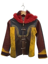 Skkin Leather Jacket Blouson/-/Leather/Multicolor 21012