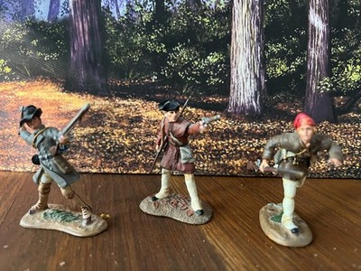 Conte Collectables 3 Colonials firing & running