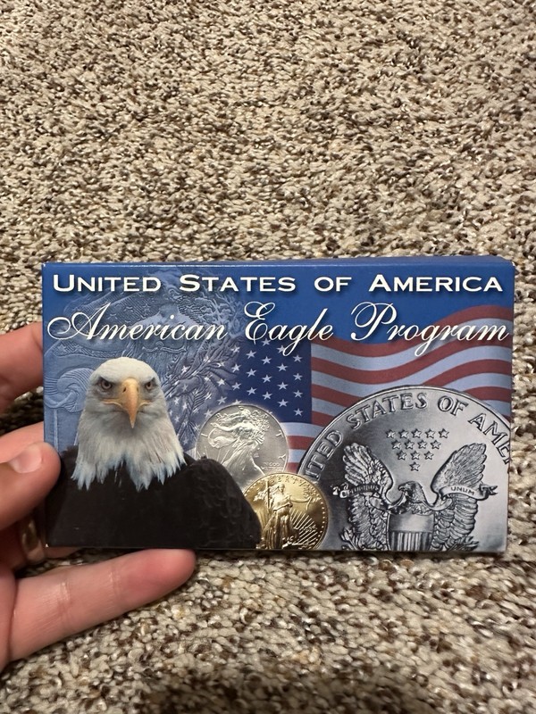 2013 American Silver Eagle 1oz .999 Fine Silver Coin in Display Case W COA