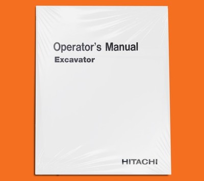 HITACHI ZAXIS ZX 850-3 850LC-3 Excavator Owners Operators Manual