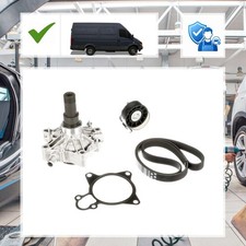 Gates Wasserpumpe + Keilrippenriemensatz IVECO DAILY IV Kipper 35C18