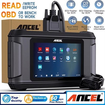 ANCEL EC500 ECM ECU Programmer Flashing Clone Tool Read Write Reset EEPROM OBD2