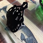 VTG Dalecraft Cast Iron Match Holder Wall Match Safe Hand Painted Primitive — photo 10