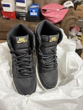 nike air jordan 1 retro high RETRO HIGHOG BG 575441-031 black gold edition sz6y.
