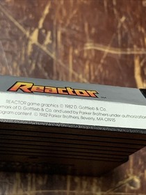 Reactor Atari 2600 Video Game Cartridge ( Vintage 1982)
